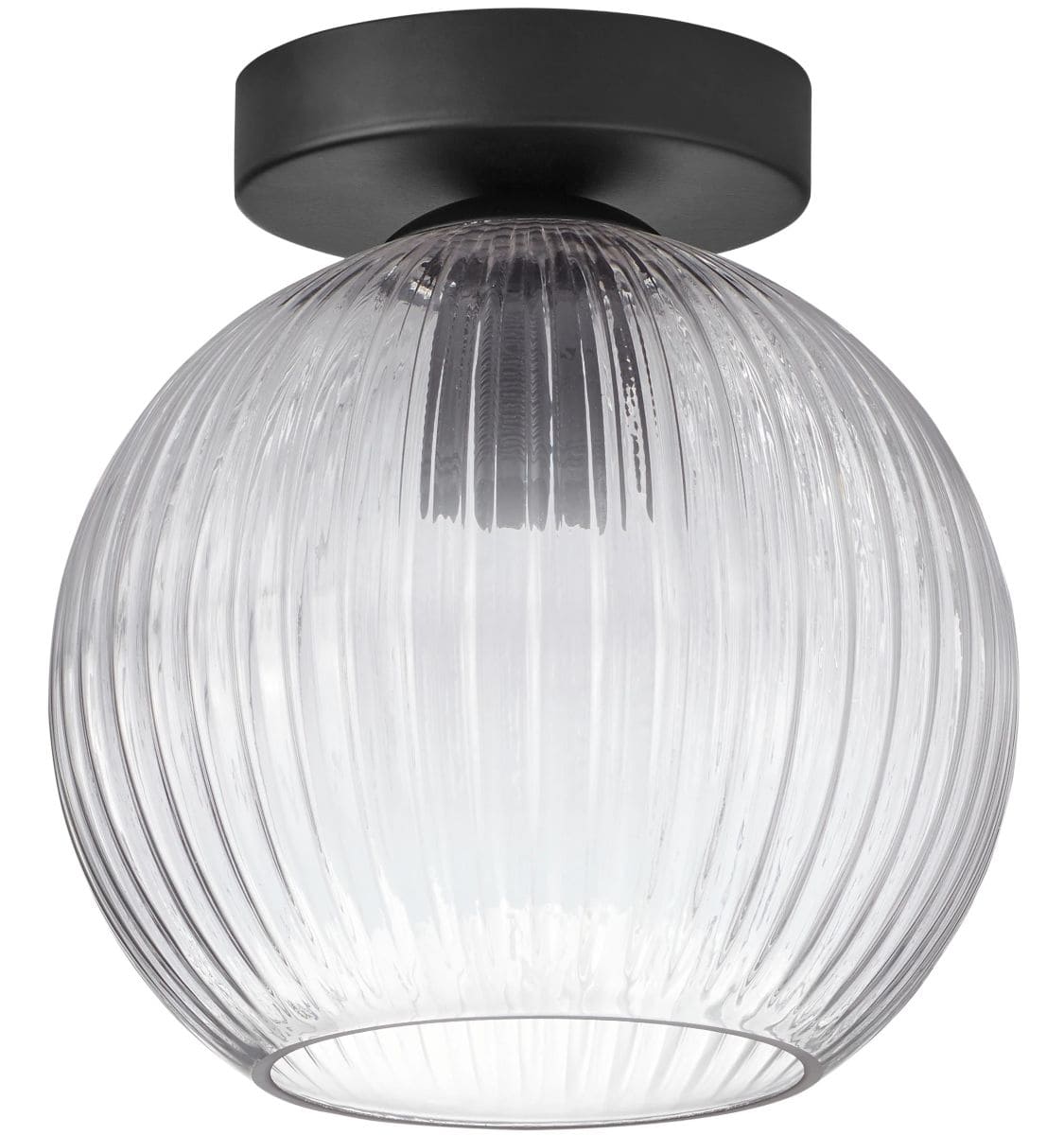 Plafón CANICA smoke glass