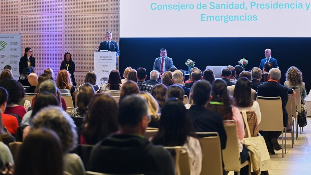 Antonio Sanz, durante su intervención pública | Salvador López Medina