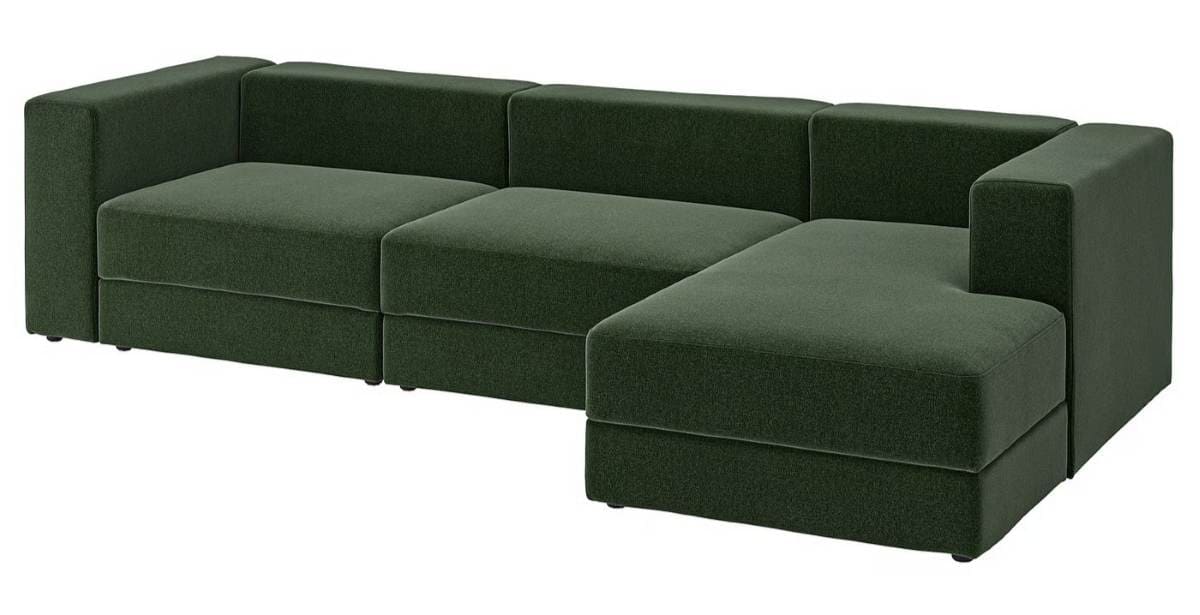 JÄTTEBO Sofá mod 4 plazas con chaiselongue de Ikea