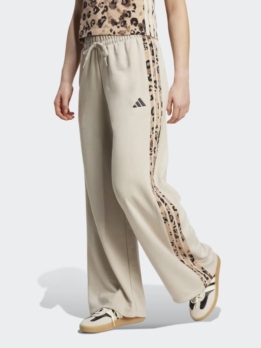 Pantalón de mujer Animal Print 3-Stripes Open Hem adidas