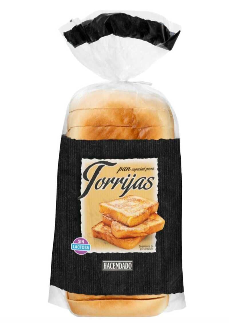 Pan especial para torrijas Hacendado