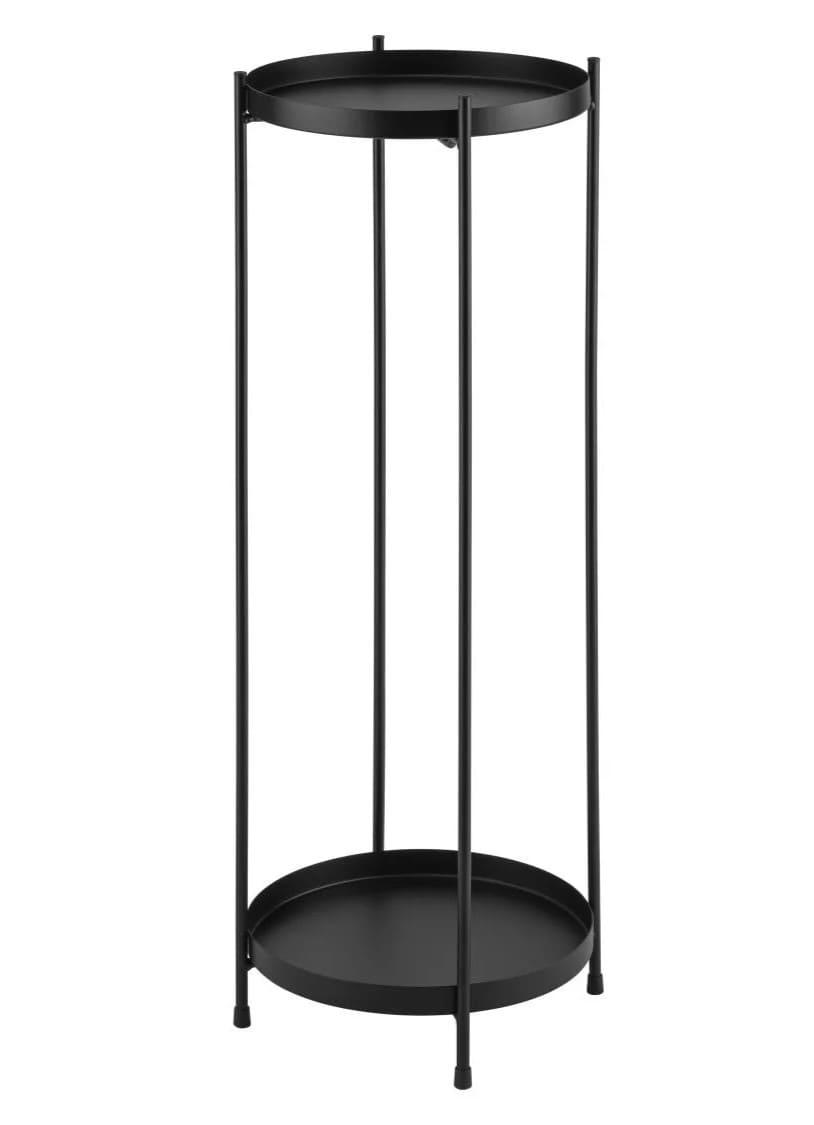 Estantería de metal redonda