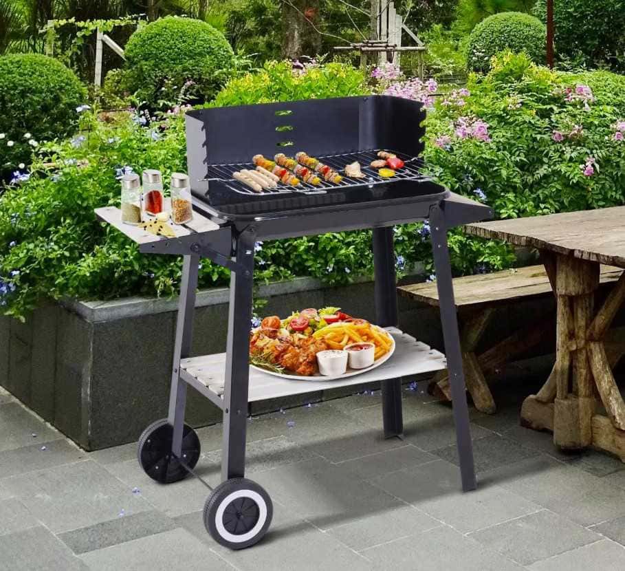 Barbacoa de Carbón Outsunny de Decathlon