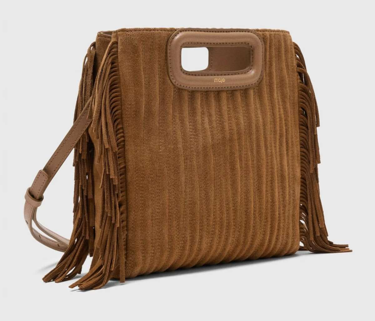 Maje Bolso de mujer M de ante acolchado en El Corte Inglés