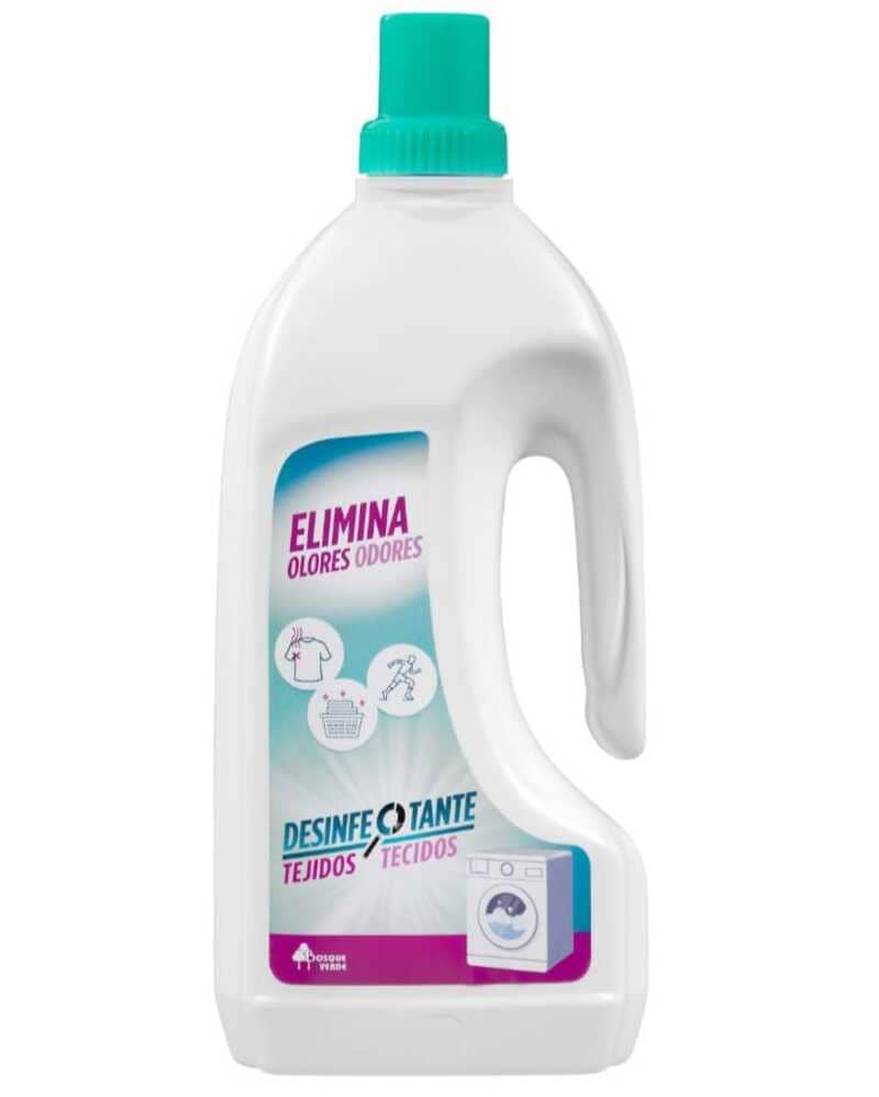 Desinfectante para tejidos y lavadora Bosque Verde sin lejía