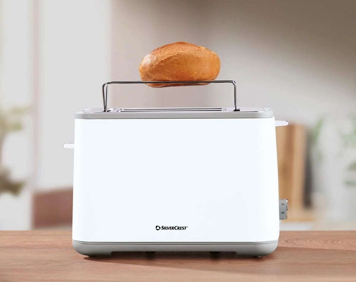Tostadora de doble ranura de 1050 W, Silver Crest