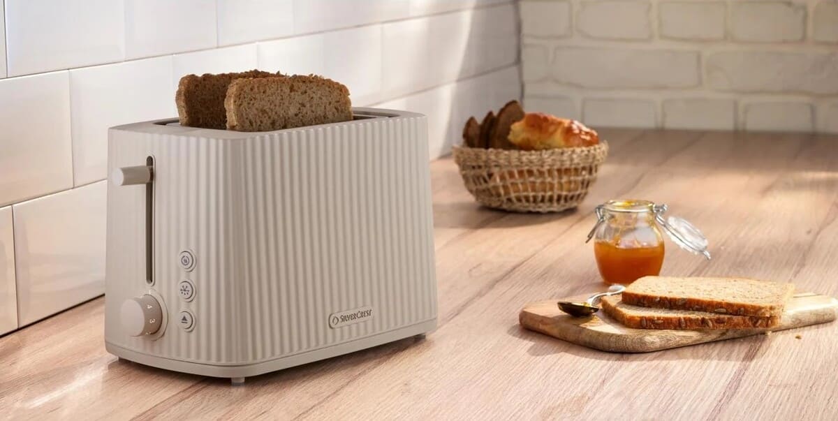 Tostadora de doble ranura de 800 W