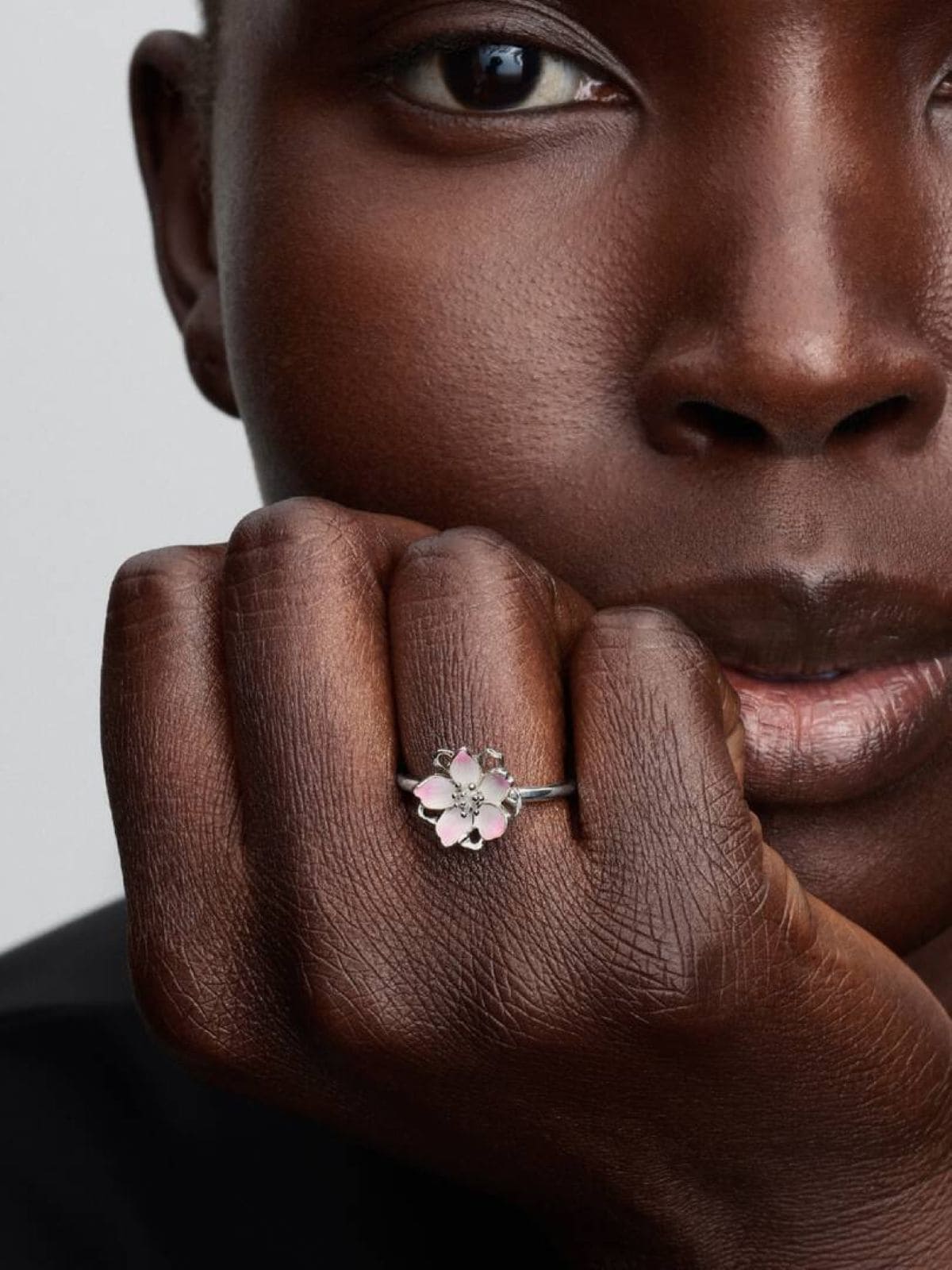 Anillo Flor de Cerezo de Pandora