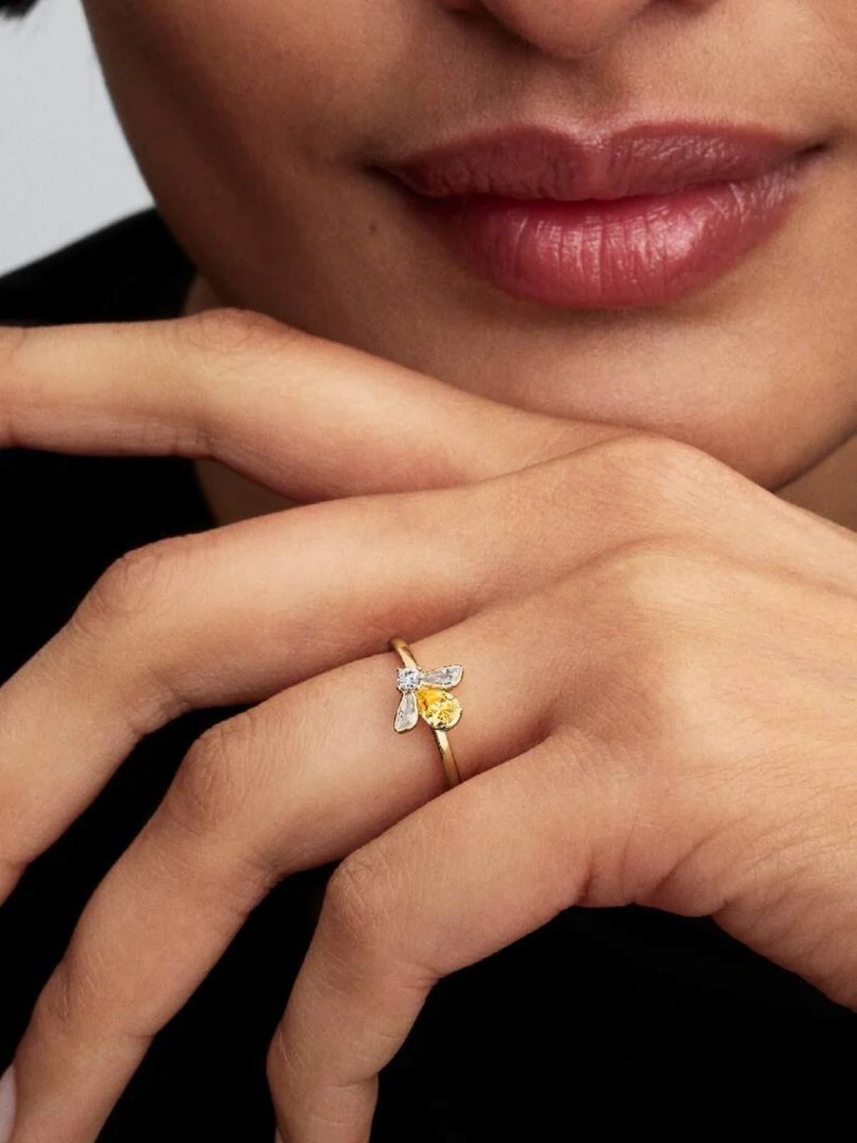 Anillo Abeja Miel de Pandora