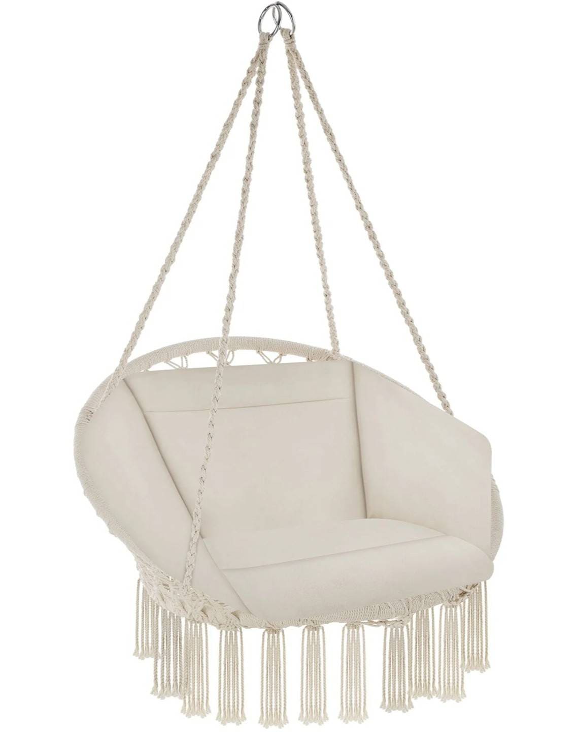 TECTAKE Silla colgante cojín grande de Leroy Merlin