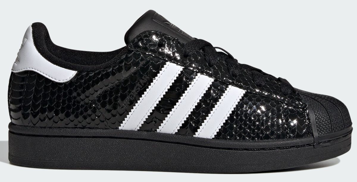 Zapatillas Adidas Superstar II estampado reptil