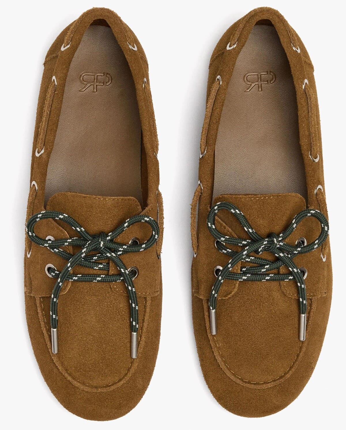 Mocasines de piel con doble cordón