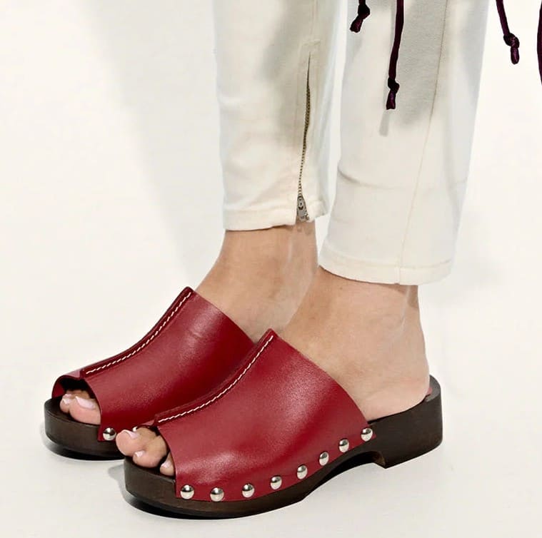 Sandalias tipo zueco