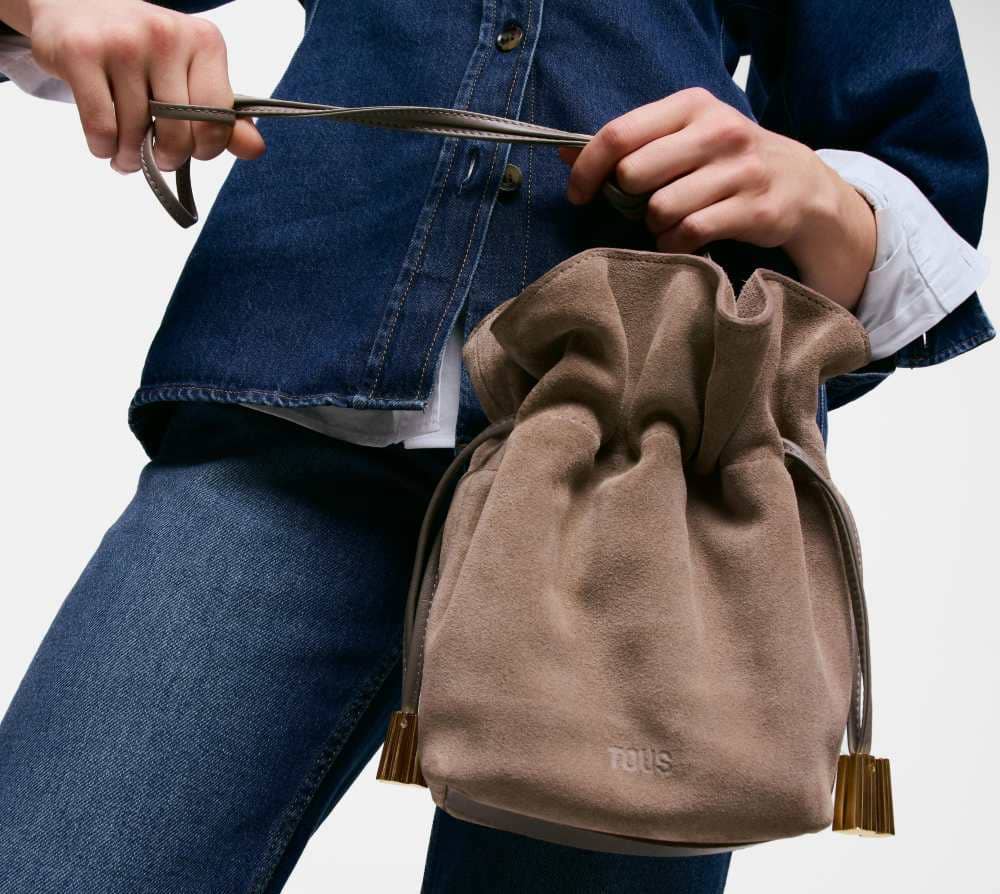 fullresBombonera topo pequeña de piel Tous Heritage