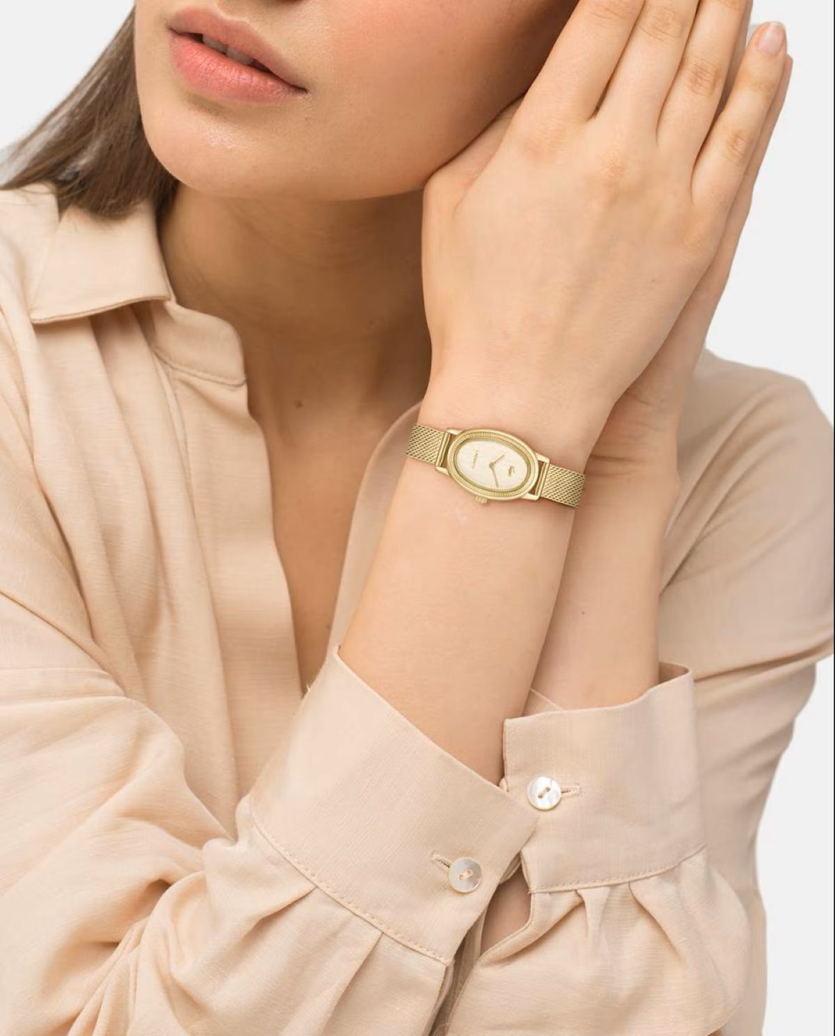 Reloj Lacoste Prisienne de acero dorado de El Corte Inglés