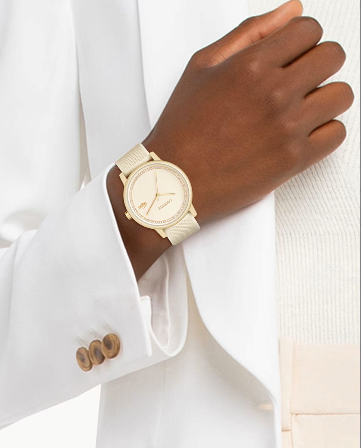 Reloj Lacoste 12.12 Go 2001288 de silicona blanco de El Corte Inglés