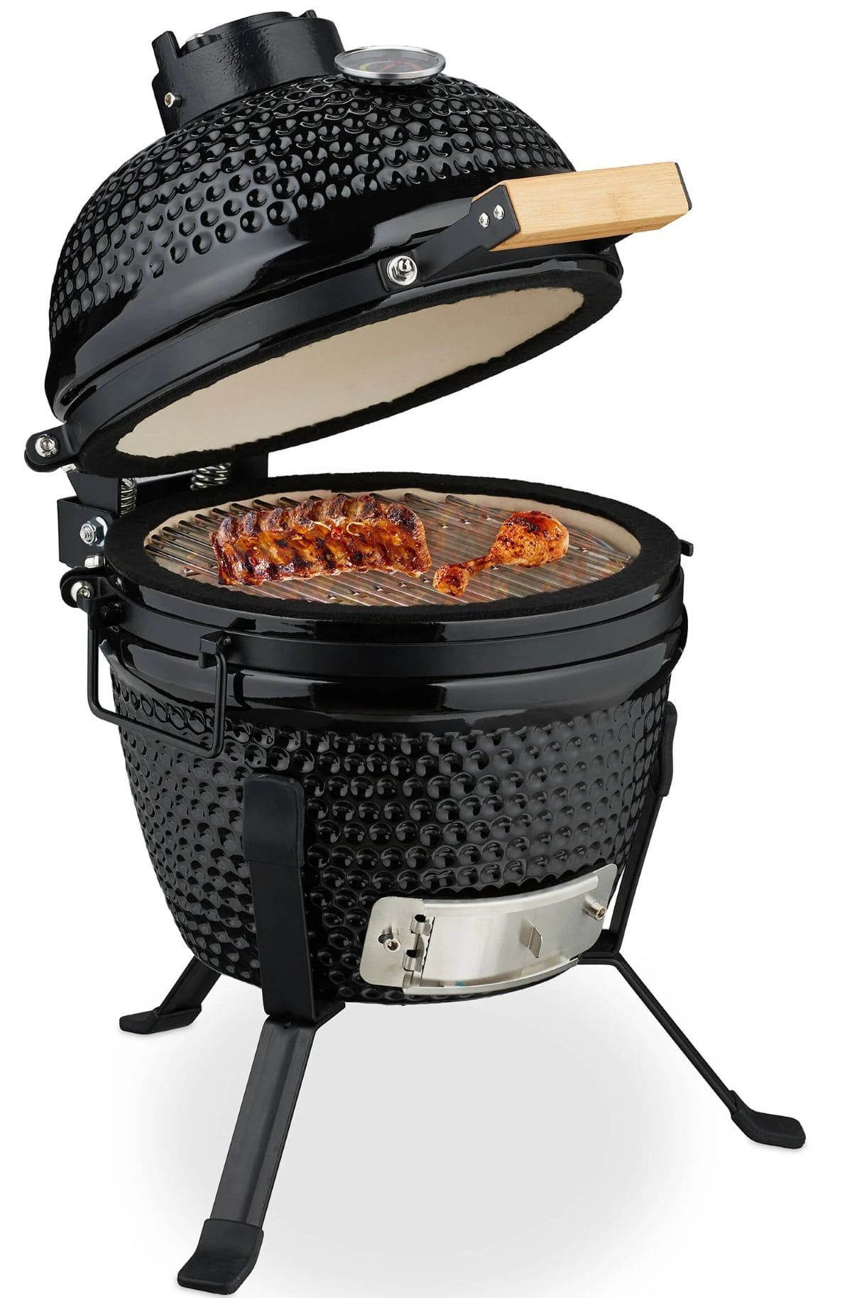 Barbacoa de carbón Kamado Relaxdays de Leroy Merlin