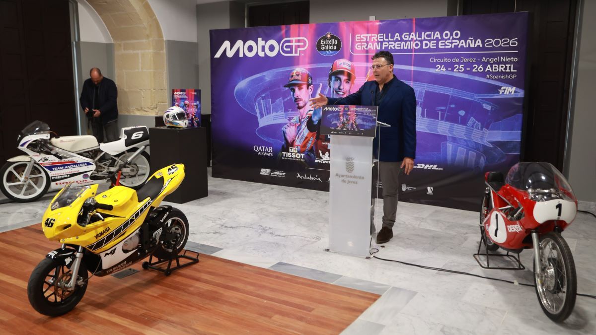Presentación de las actividades complementarias del Gran Premio de Motos en Jerez | Cristo García