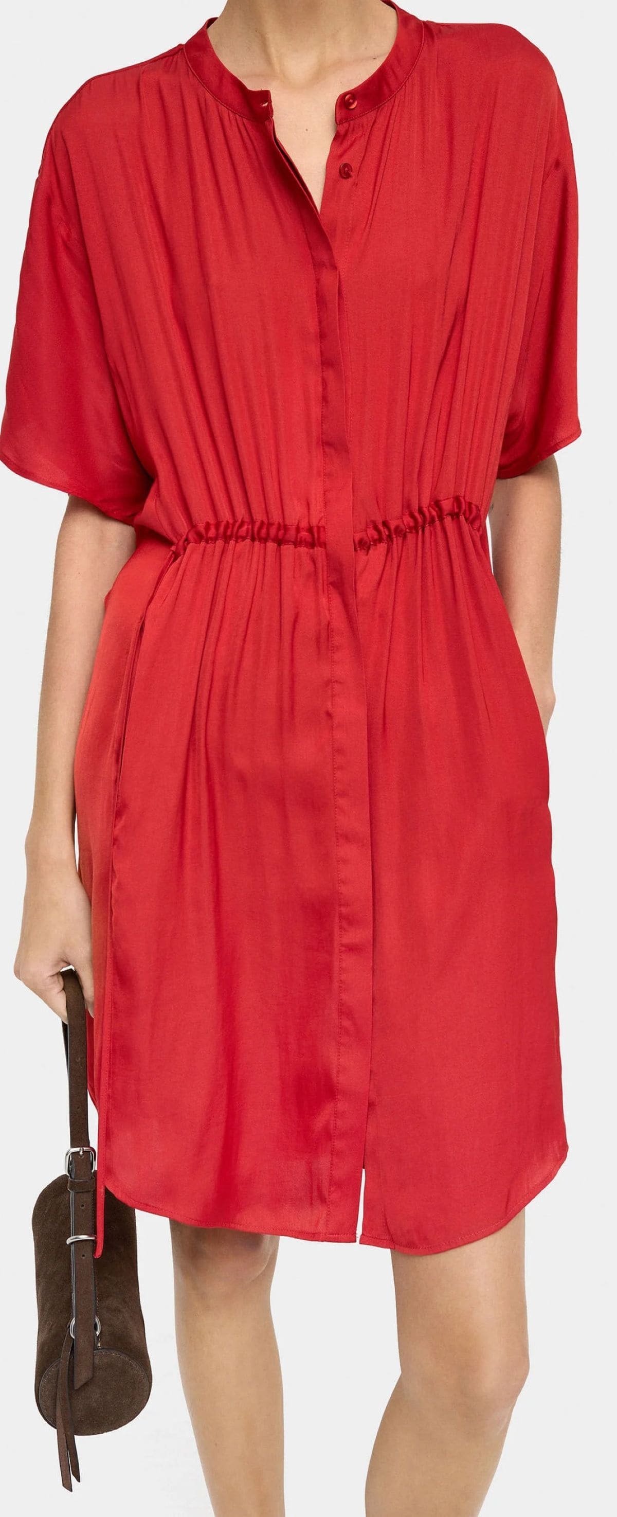 Vestido corto con cordón ajustable de Parfois