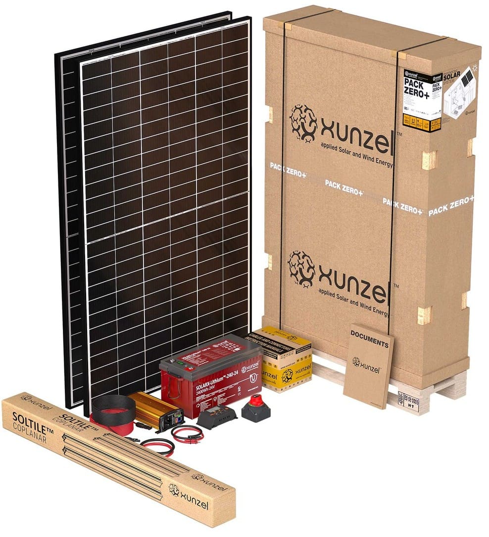 Kit Solar Litio PACK ZERO