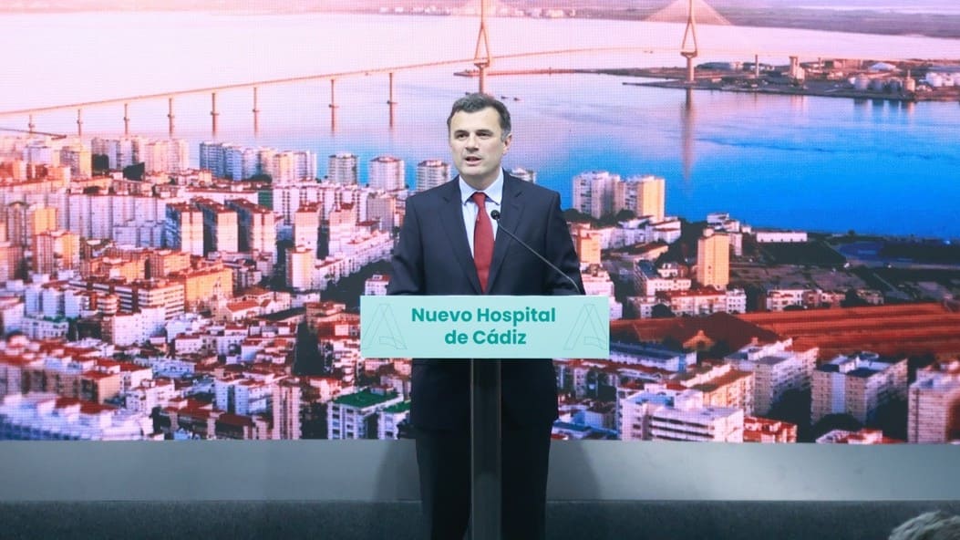 El alcalde de Cádiz, Bruno García, durante su intervención | Cristo García