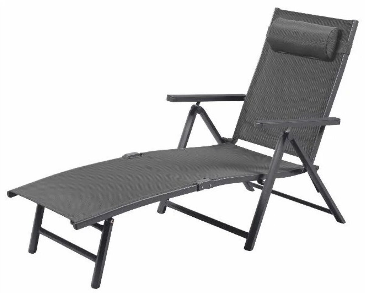 Tumbona de aluminio Houston Livarno Home de Lidl