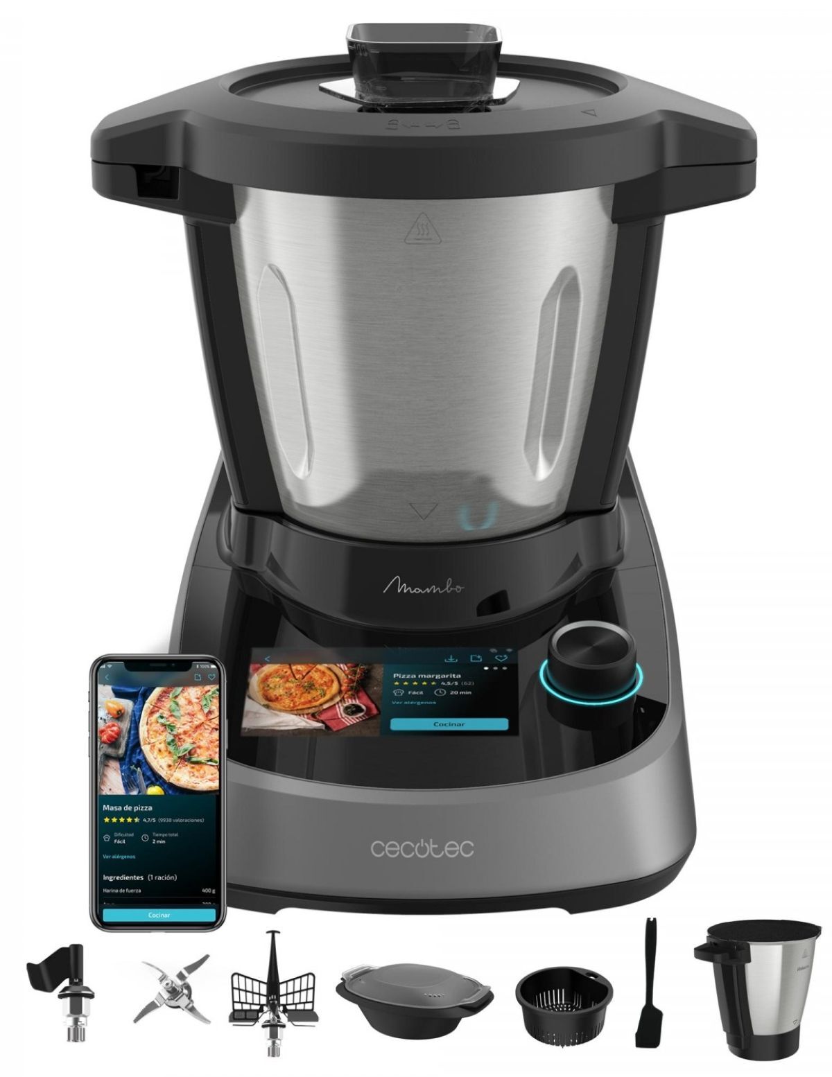 Robot de cocina Cecotec Mambo Touch de Carrefour