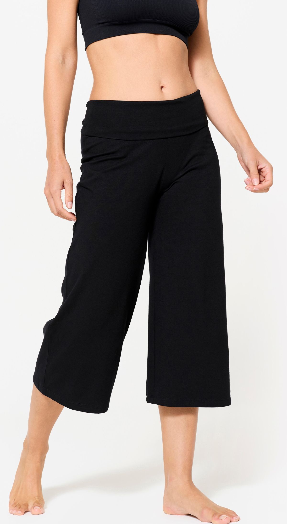 Leggings pirata talle alto Kimjaly de Decathlon