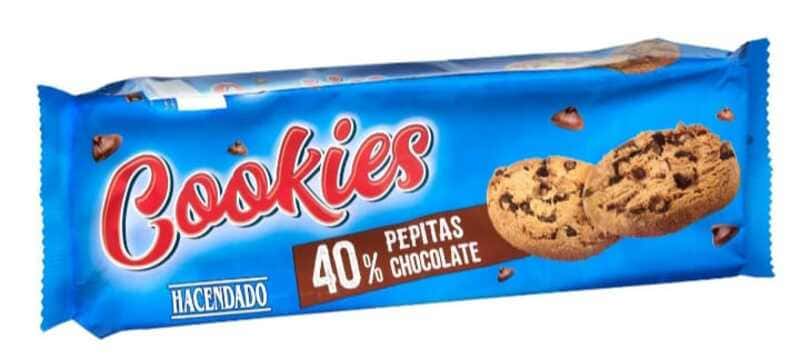 Galletas Cookies, Hacendado