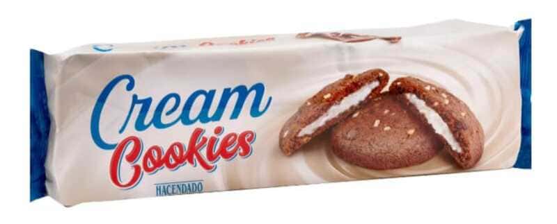 Galletas Cream Cookies, Hacendado