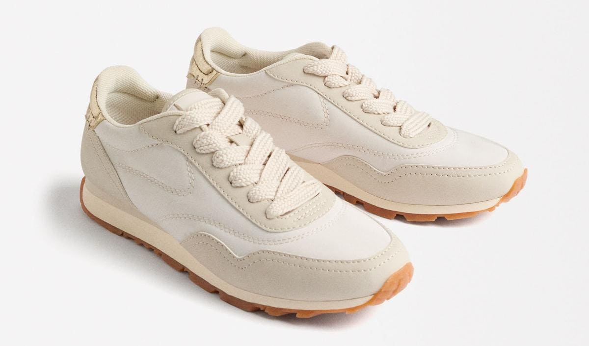 Zapatillas combinadas de nylon de Parfois