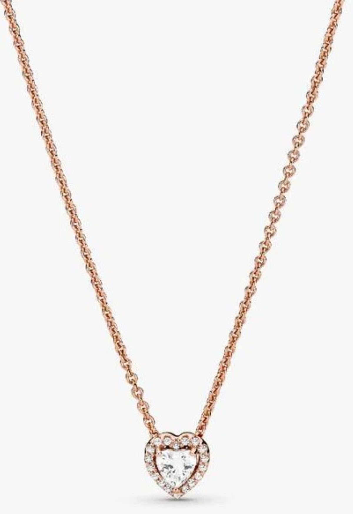 Collar Brillante Corazón de Pandora