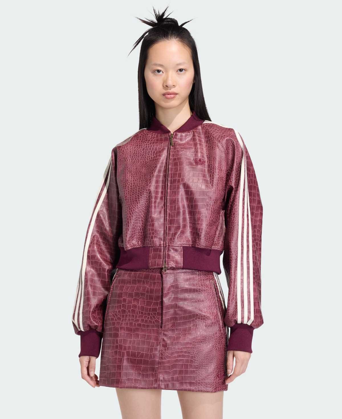 Chaqueta de polipiel de Adidas