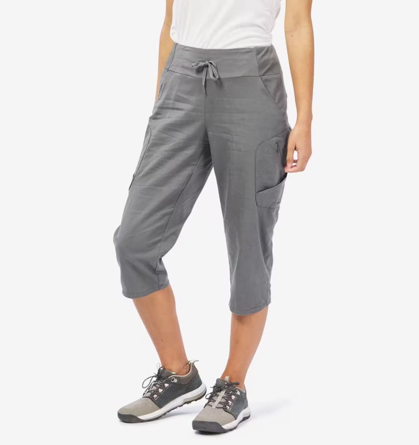 Pantalón pirata de montaña y trekking Mujer Quechua NH500 en Decathlon