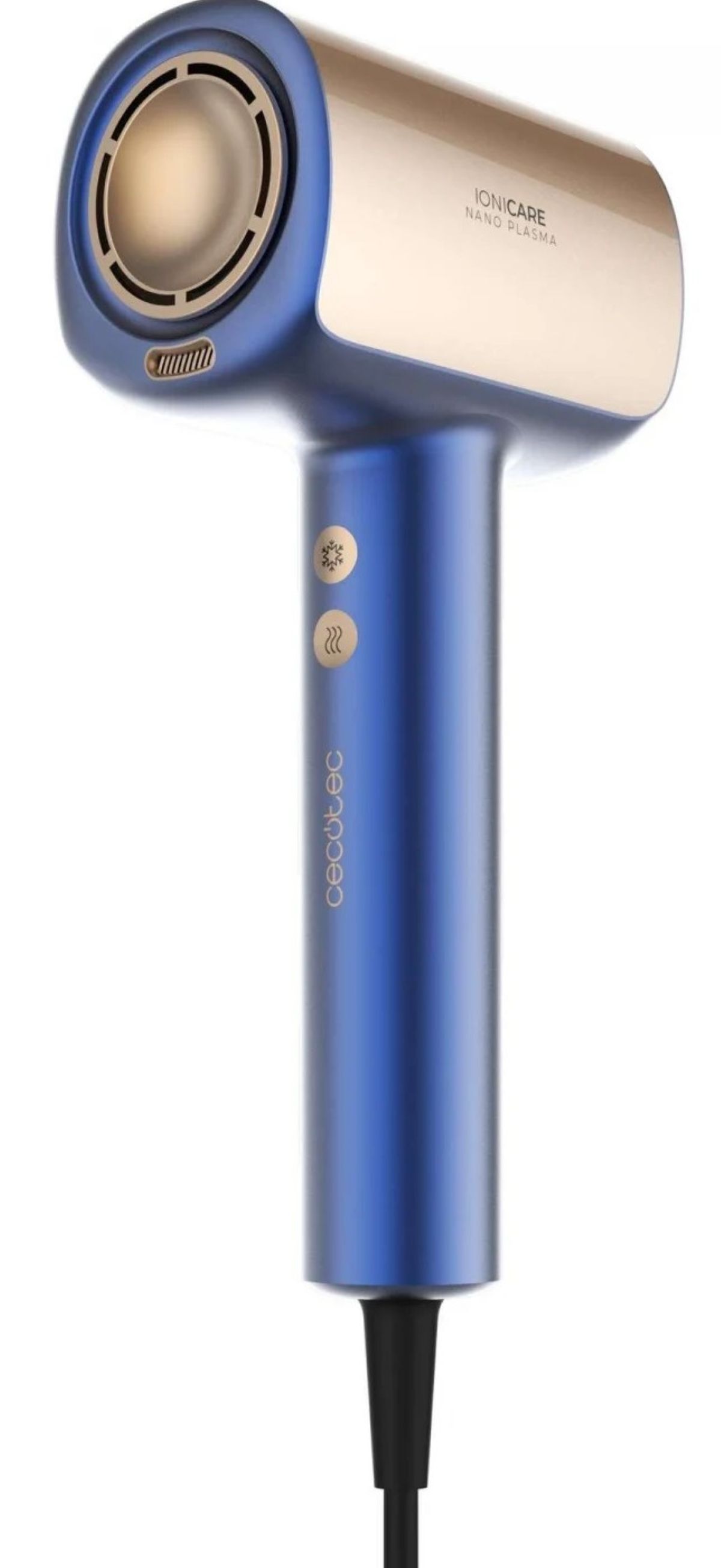 Secador de pelo Cecotec DryGlam Nano Plasma Blue de Carrefour