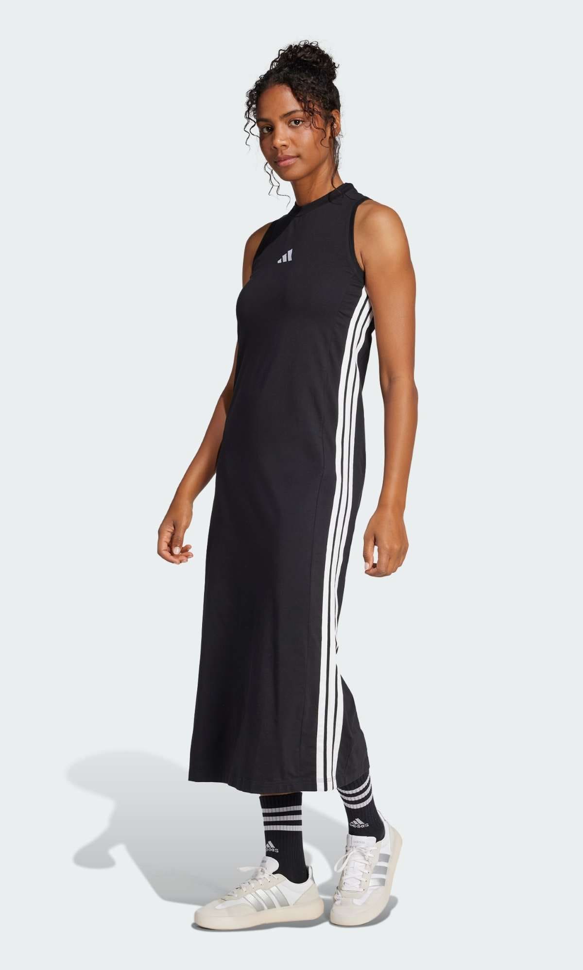 Vestido manga larga con cuello de Adidas