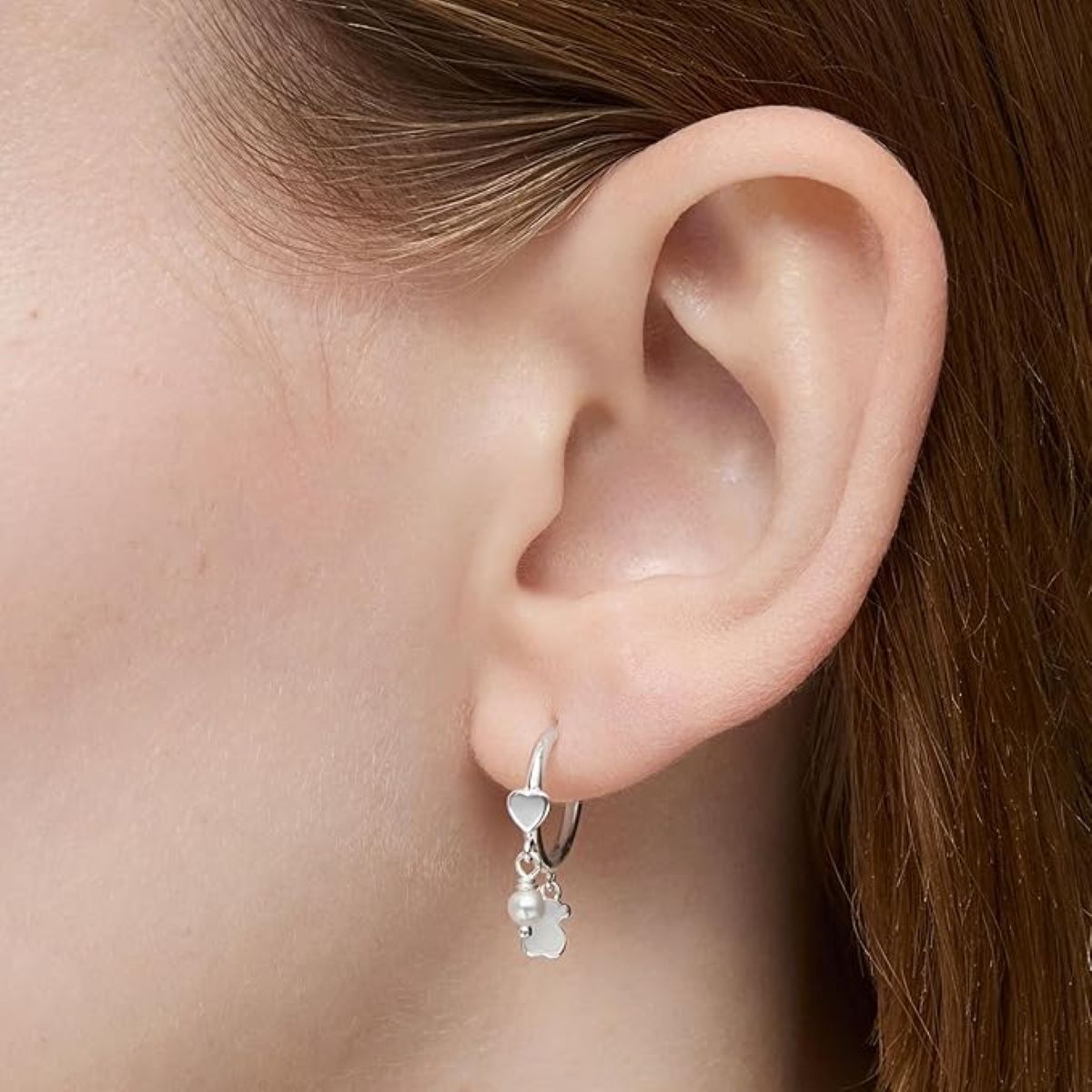 Pendientes de aro de plata de primera ley Cool Joy Tous de Amazon