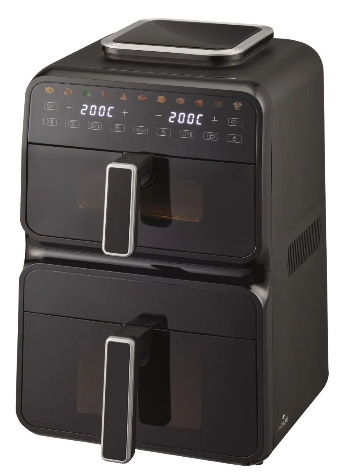 Freidora de aire con doble compartimento Carrefour Home HAF11LDS3000-26 