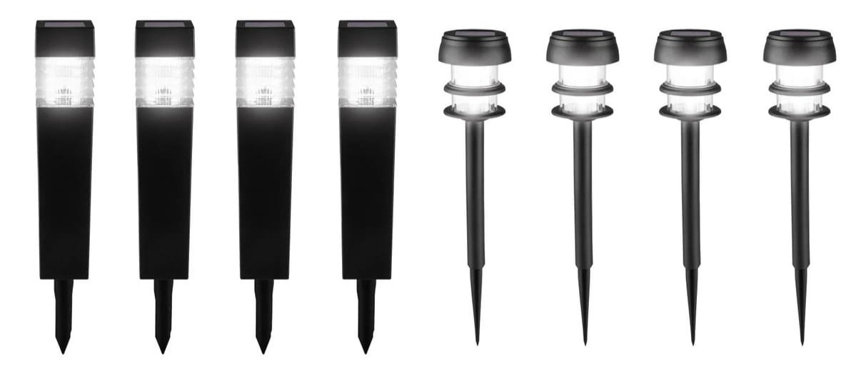 Set de 4 unidades de luces solares LED, Livarno Home