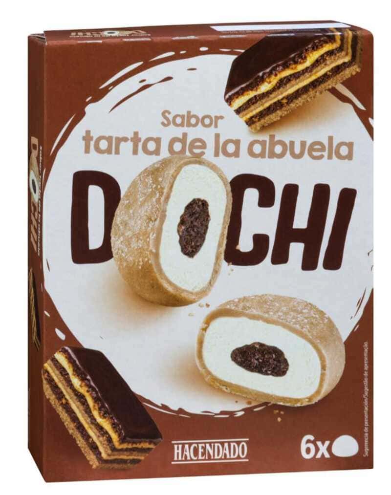 Helado Dochi tarta de la abuela, Hacendado