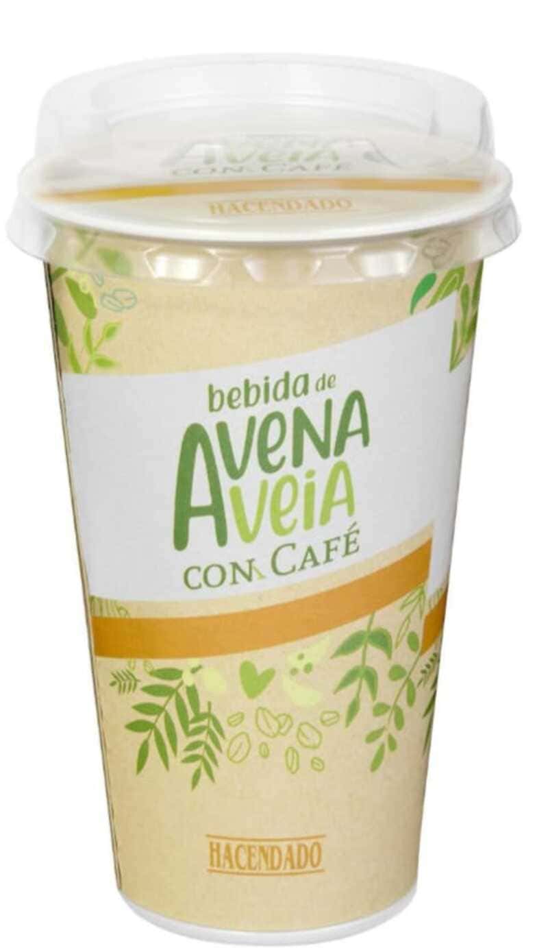Bebida de avena con café Hacendado