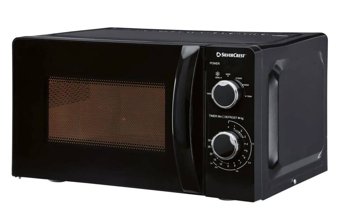 Microondas de 17 L y 700 W, Silver Crest