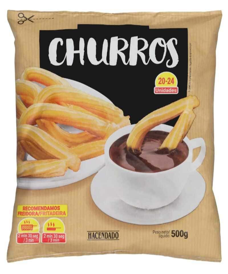 Churros ultracongelados, Hacendado