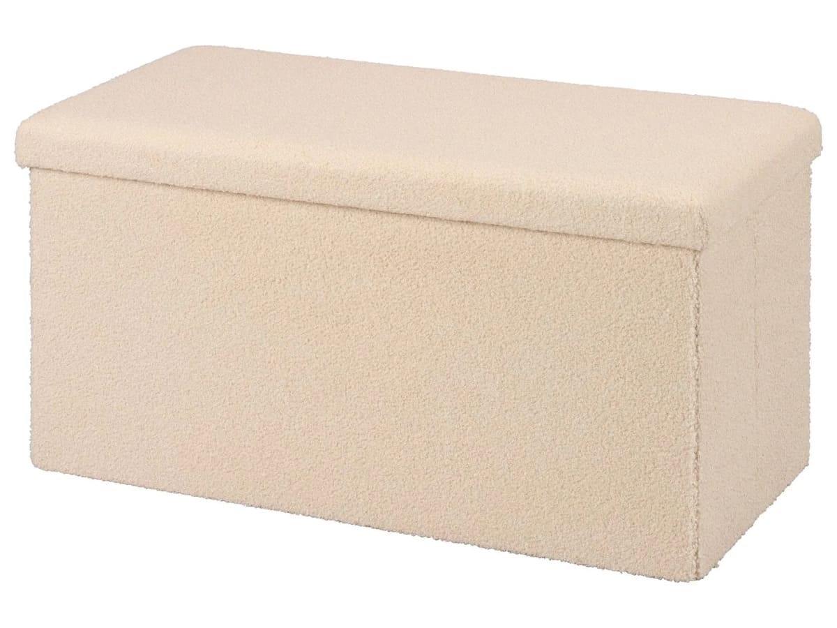 Baúl puff plegable