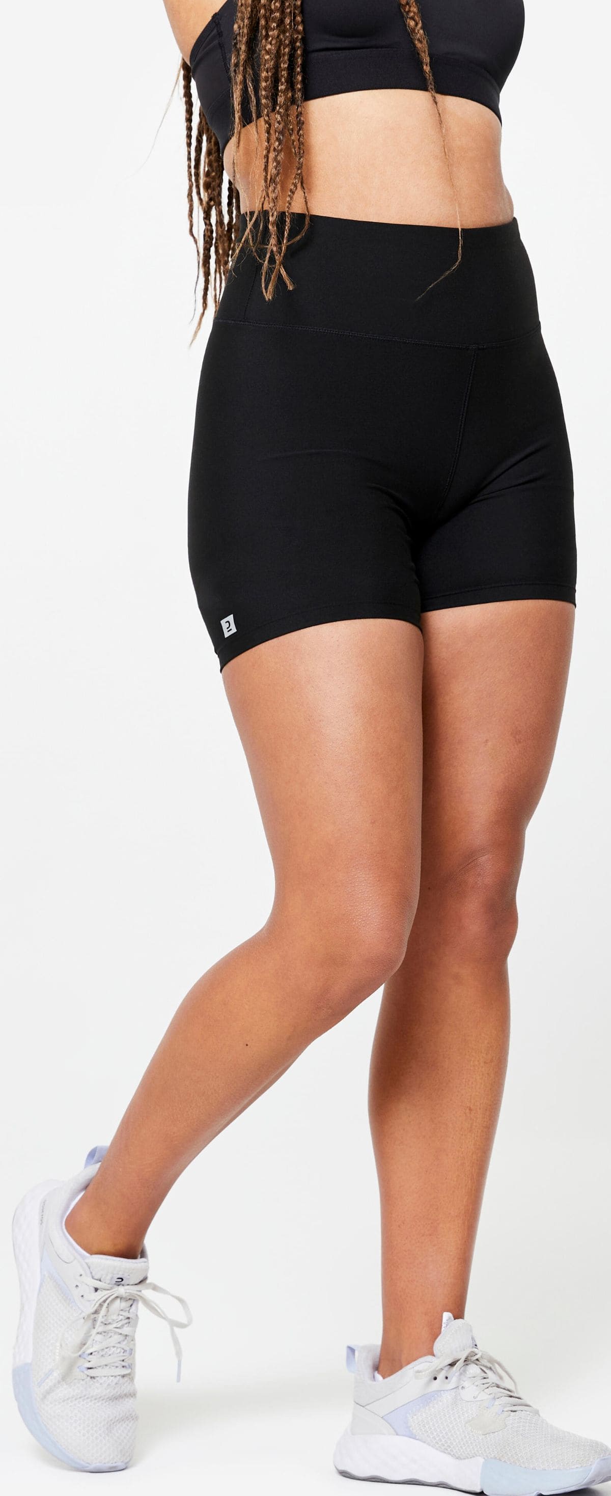 Mallas short vientre plano Domyos de Decathlon