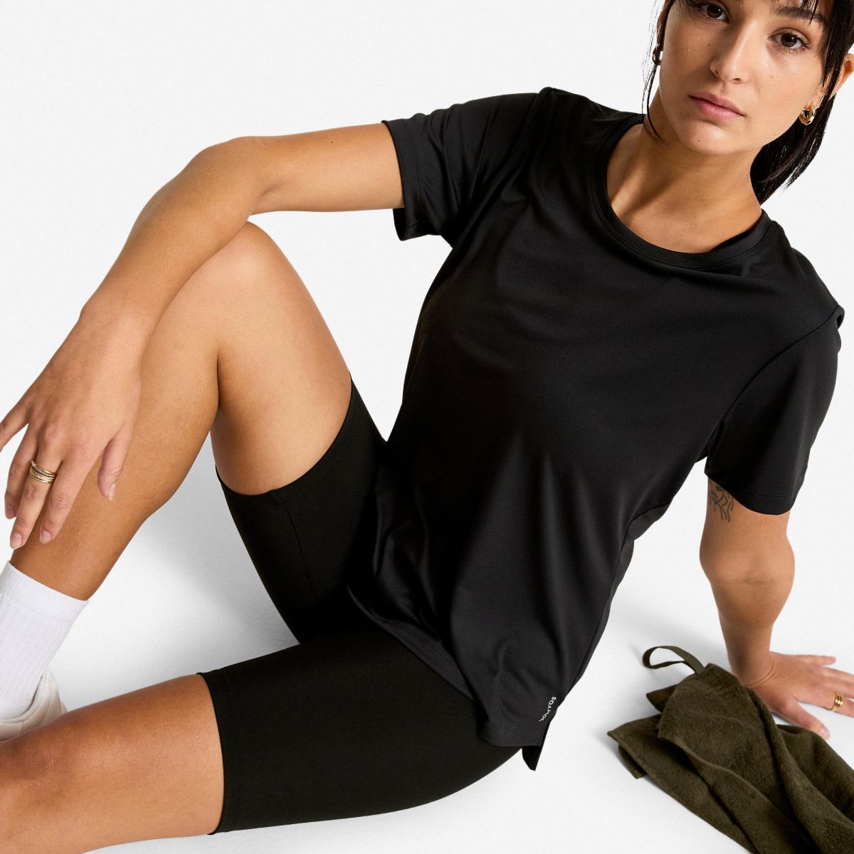 Leggings tipo ciclista Basic de Decathlon