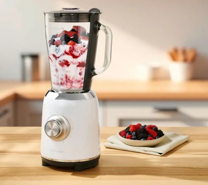 Batidora de vaso de 600 W y 1,75 L, Silver Crest