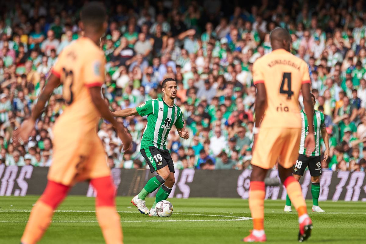 Luiz Felipe en el Real Betis - Atlético de Madrid | Salvador López Medina para El MIRA