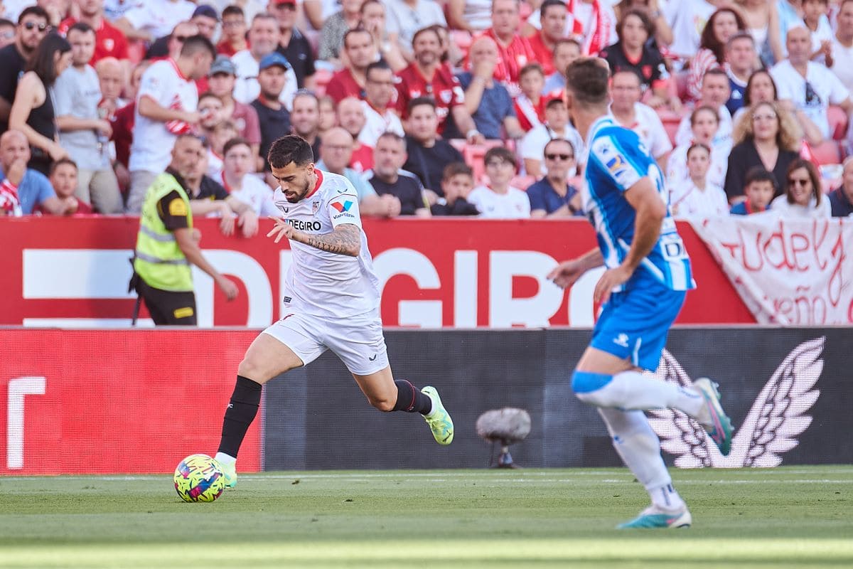 Suso en el Sevilla FC - RCD Espanyol | Salvador López Medina para El MIRA