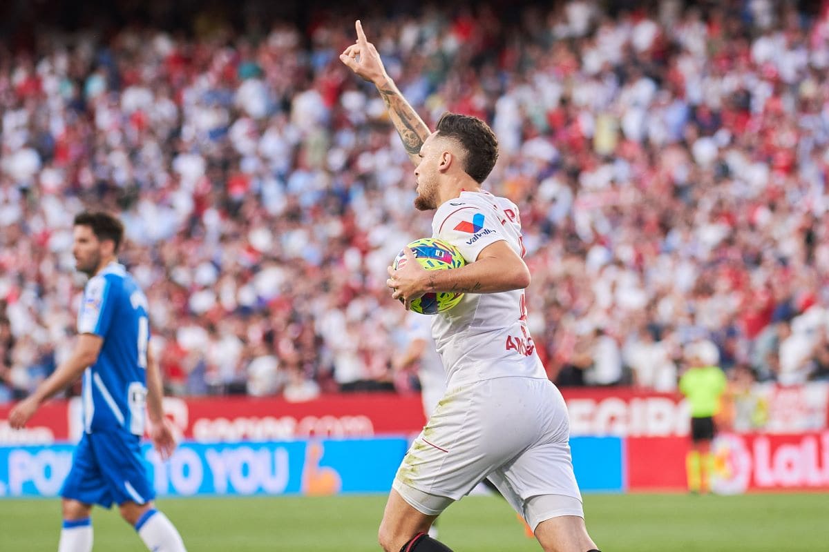 Gol de Lucas Ocampos en el Sevilla FC - RCD Espanyol | Salvador López Medina para El MIRA